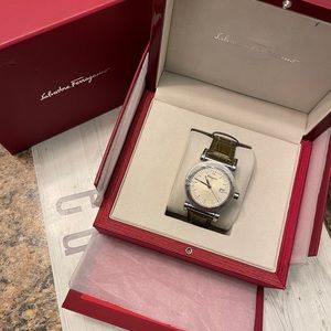 Salvatore Ferragamo Women's Champagne Quartz Watch